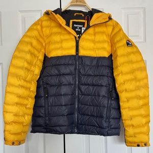 Superdry Radar Quilt Mix Padded Jacket - NWT